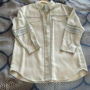 really cute button down oversized